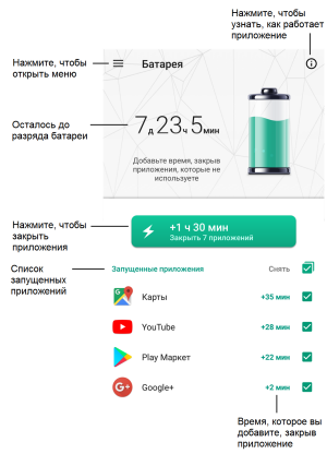 Интерфейс приложения