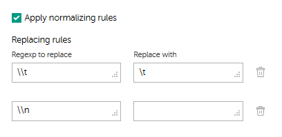 Configuring additional normalizing rules for QRadar