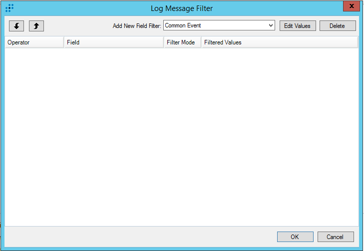Log message filter