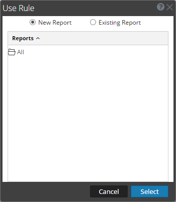 Use Rule window in RSA NetWitness.