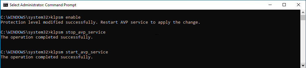 Command line window.