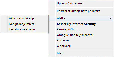 Context menu