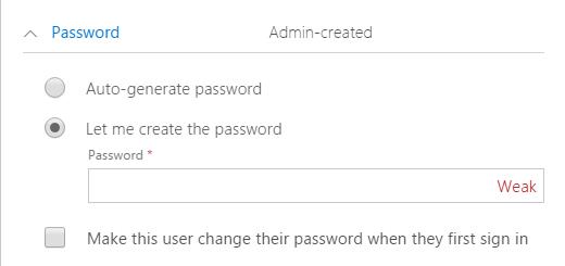 on premise active directory office 365 password reset