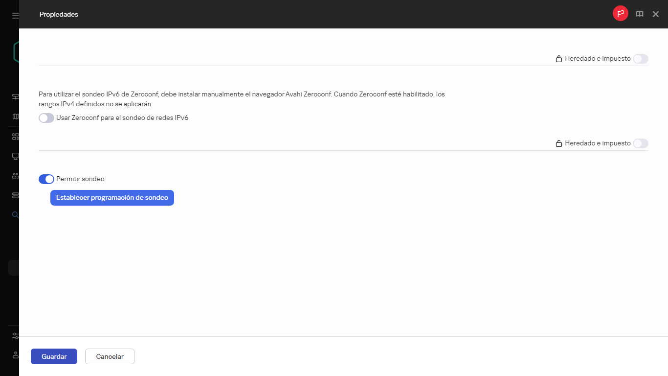 Propiedades del sondeo de intervalos IP.
