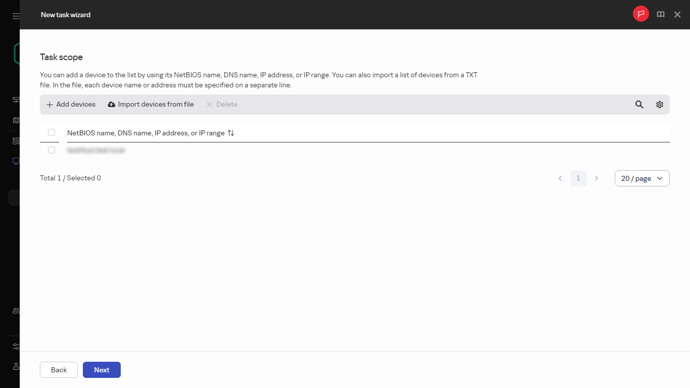 Określanie zakresu zadania.