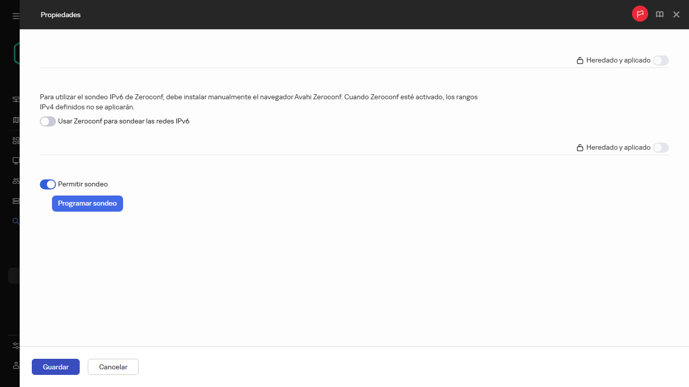 Propiedades del sondeo de intervalos IP.