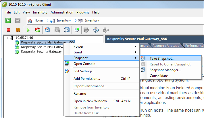 kaspersky secure mail gateway ssh access