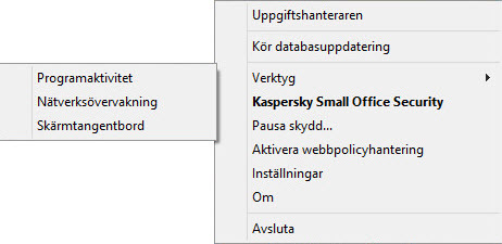 Context menu