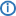 Icono de círculo azul con la letra "i"