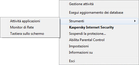 Context menu