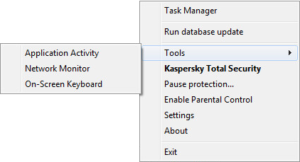 Context menu