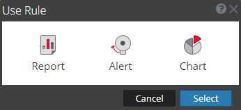 Use Rule window in RSA NetWitness.