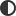 Half-filled circle icon.