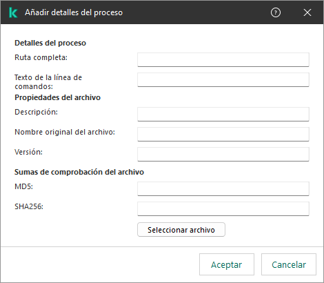 Ventana de exclusión de telemetría de EDR