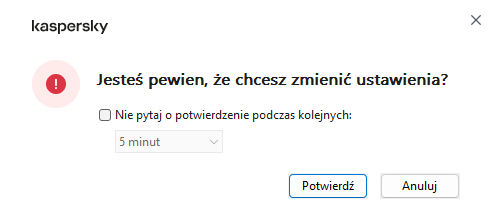 Okno zawiera pola do wpisania nazwy użytkownika i hasła. Użytkownik może wybrać okres czasu, w trakcie którego aplikacja nie będzie pytać o hasło.