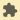 A puzzle piece-shaped icon