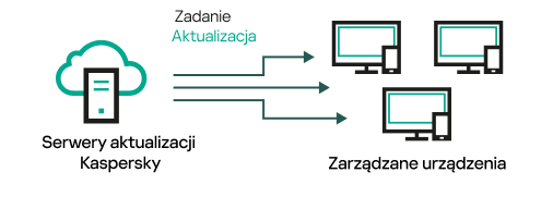 Bezpośrednia aktualizacja z serwerów aktualizacji.
