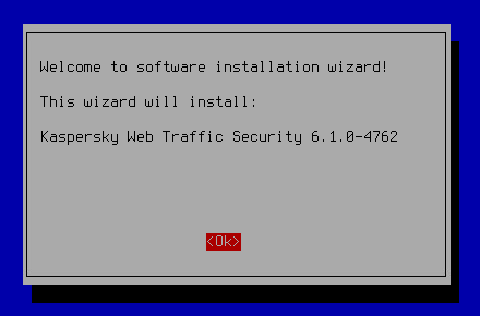 The screenshot shows the welcome window of the Setup Wizard.
