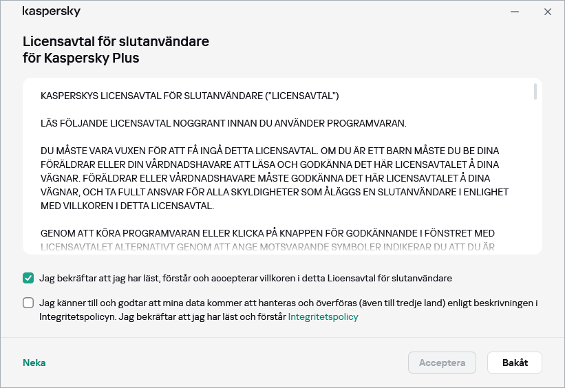 Godkännandefönstret för GDPR-licensavtal
