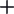 A plus sign icon.
