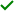 A green check mark icon.