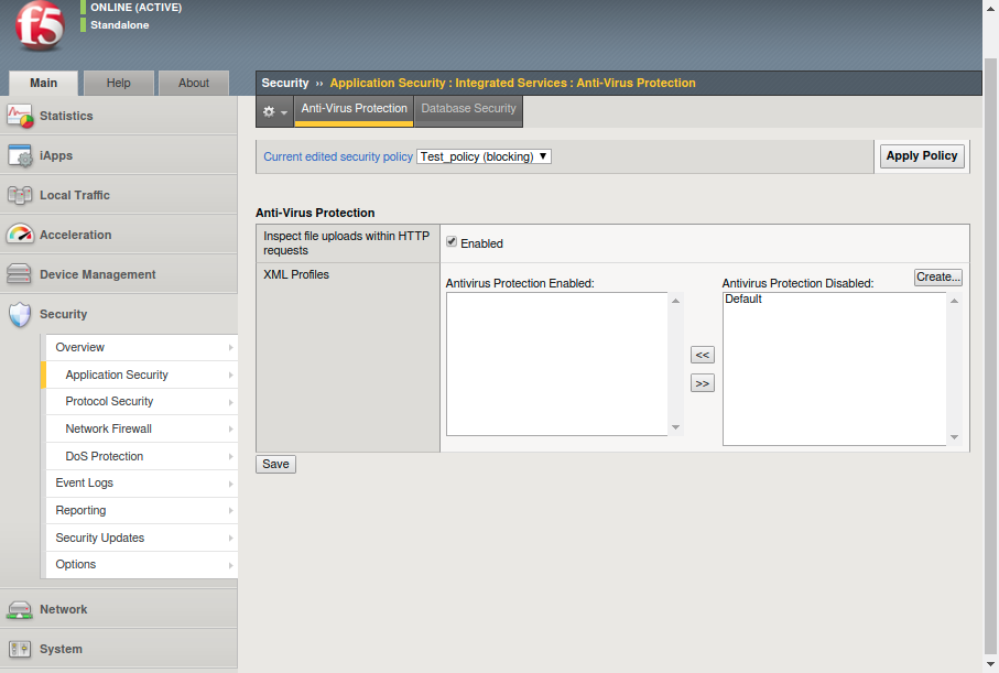 Using Kaspersky Scan Engine with F5 BIG IP Application Security