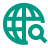 Ícono de búsqueda en Internet