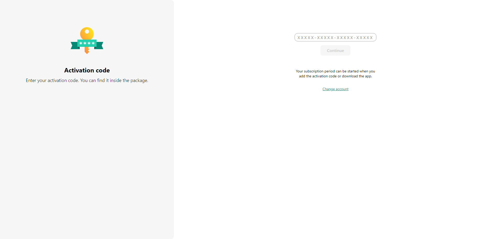 Окно добавления кода активации активации из установочного диска