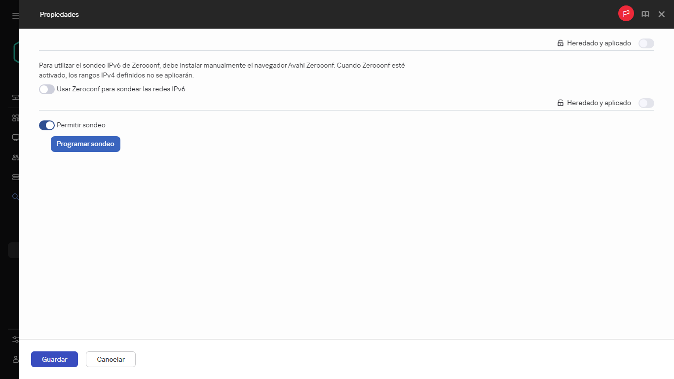 Propiedades del sondeo de intervalos IP.
