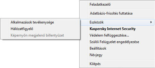 Context menu