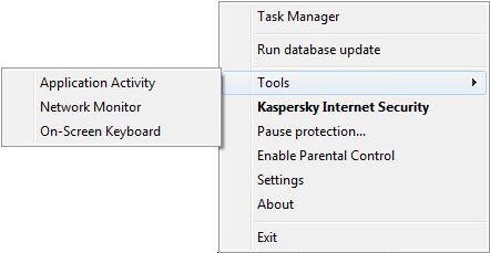 Context menu