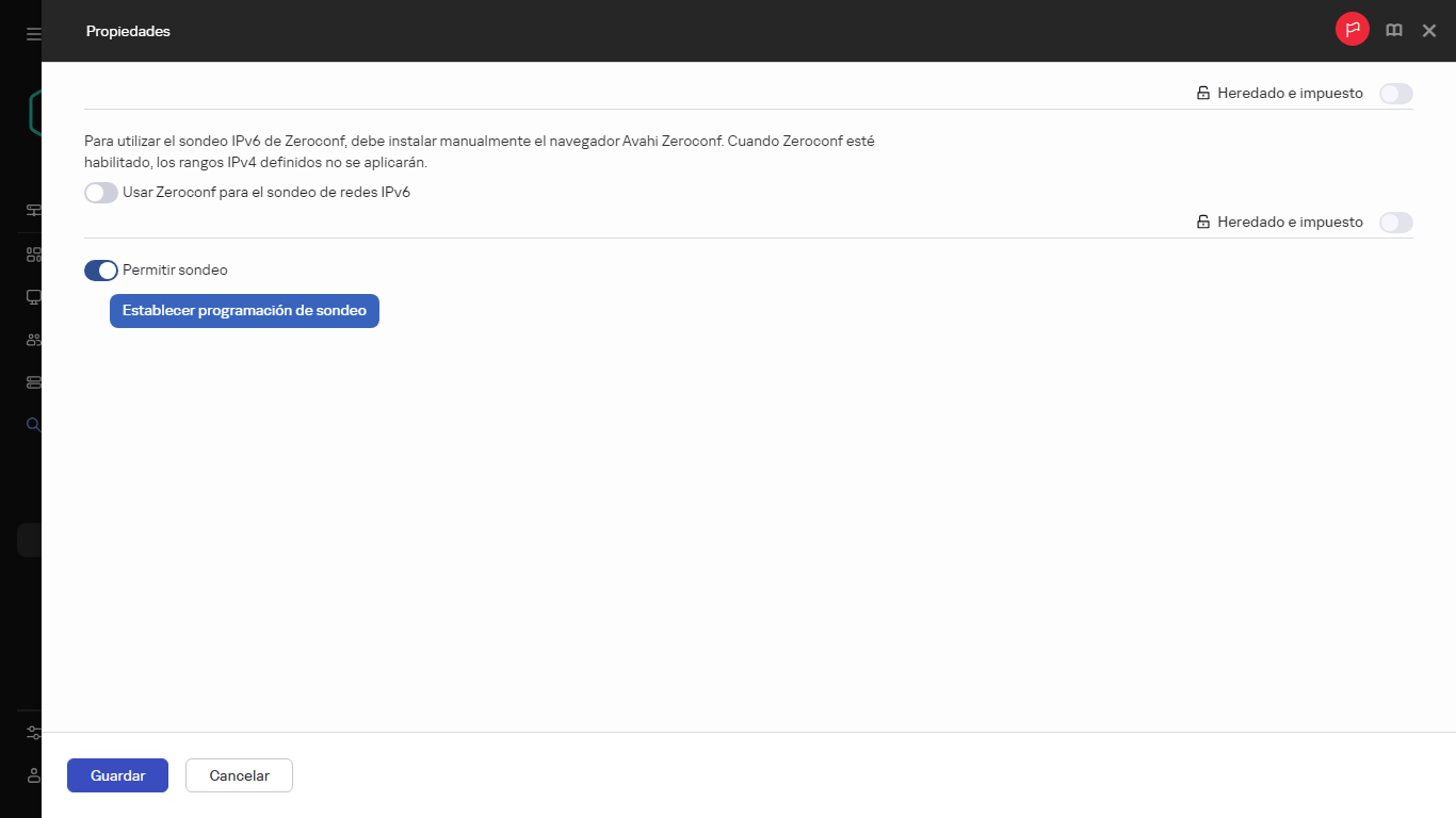 Propiedades del sondeo de intervalos IP.