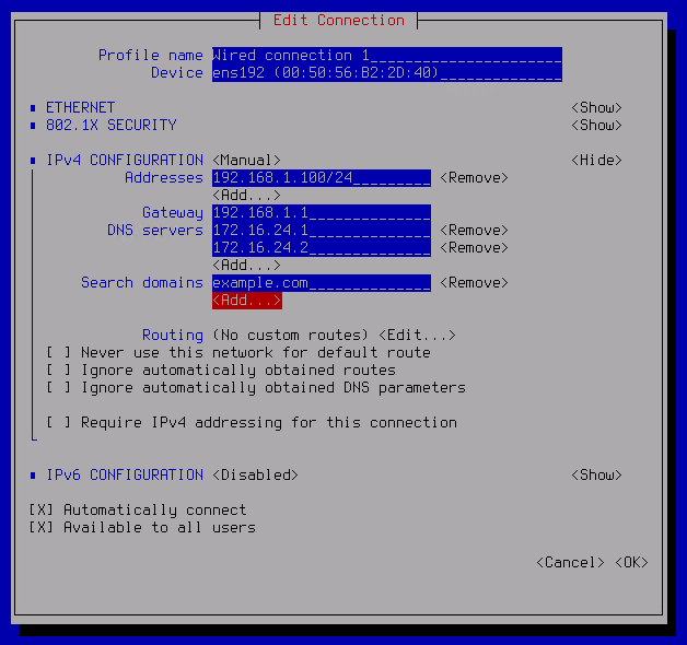 La capture d'écran montre un exemple de saisie d'un nom de domaine à rechercher.