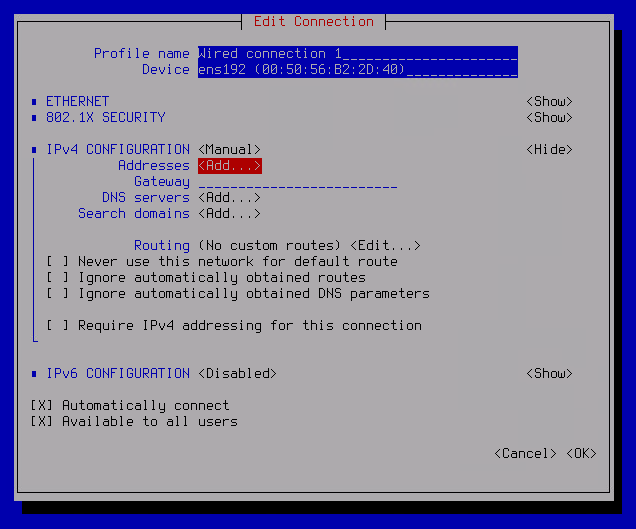 Der Screenshot zeigt die Position der Schaltfläche "Add".